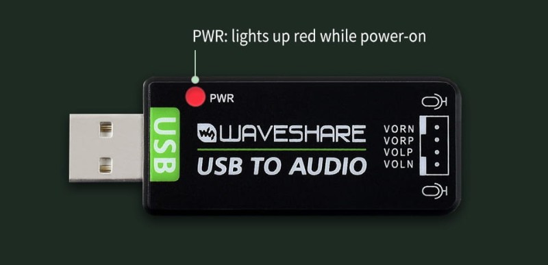 Karta dźwiękowa USB dla Raspberry Pi