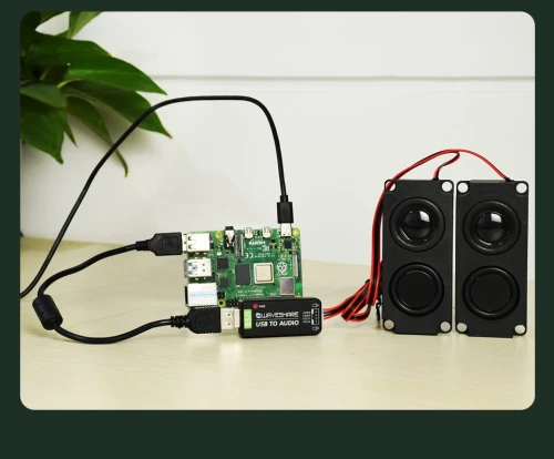 Karta dźwiękowa USB dla Raspberry Pi