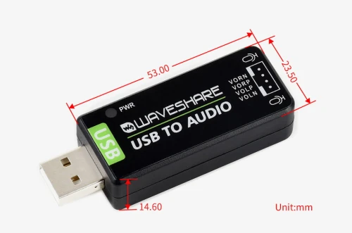 Karta dźwiękowa USB dla Raspberry Pi