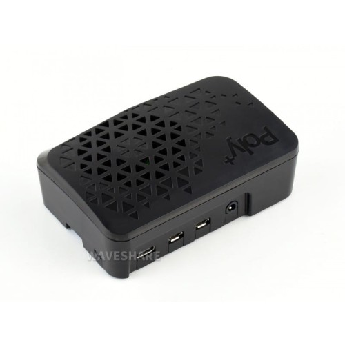 obudowa Poly+ dla Raspberry Pi 4 z wentylatorem