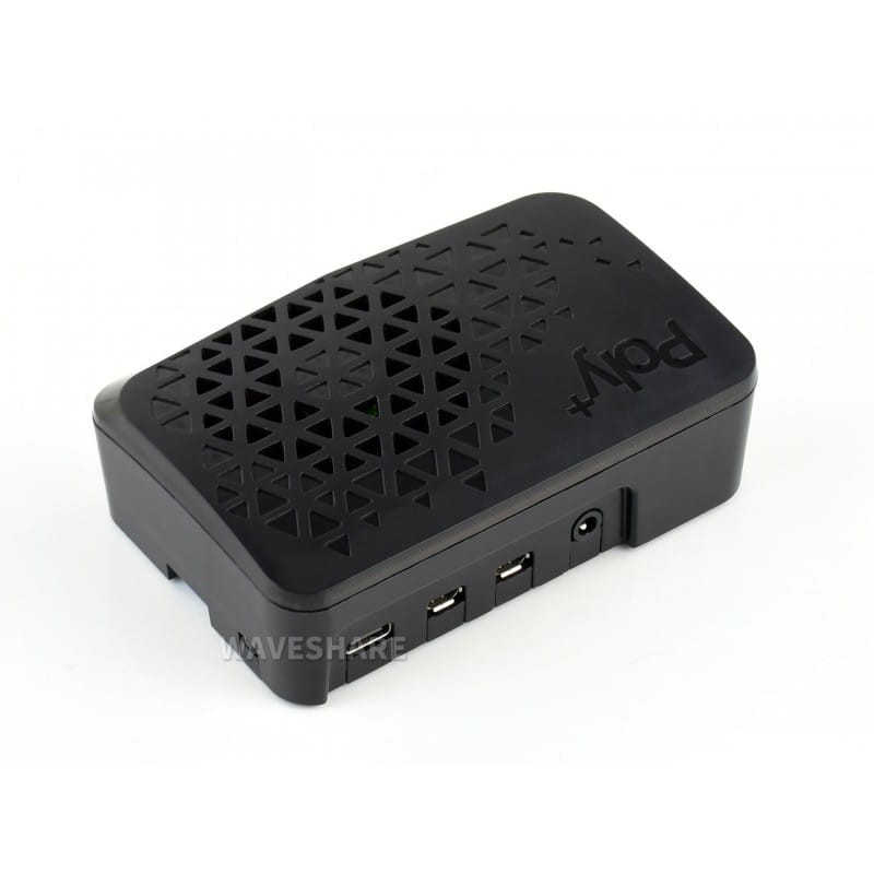 obudowa Poly+ dla Raspberry Pi 4 z wentylatorem