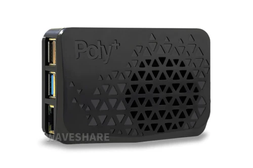 obudowa Poly+ dla Raspberry Pi 4 z wentylatorem