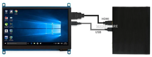 Moduł wyświetlacza dotykowego 7 cali dla Raspberry Pi