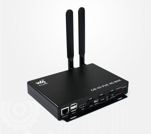 Moduł obliczeniowy płyta bazowa IoT dla Raspberry Pi 4G, PoE