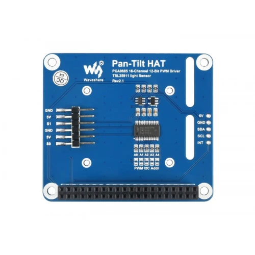 Moduł dwu-osiowy Servo Pan-Tilt dla Raspberry Pi