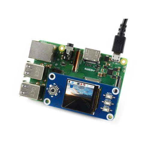 Moduł wyświetlacza IPS 1.3" LCD dla Raspberry Pi