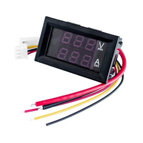 Moduł panelowy 2w1 woltomierz 100V + amperomierz 10A