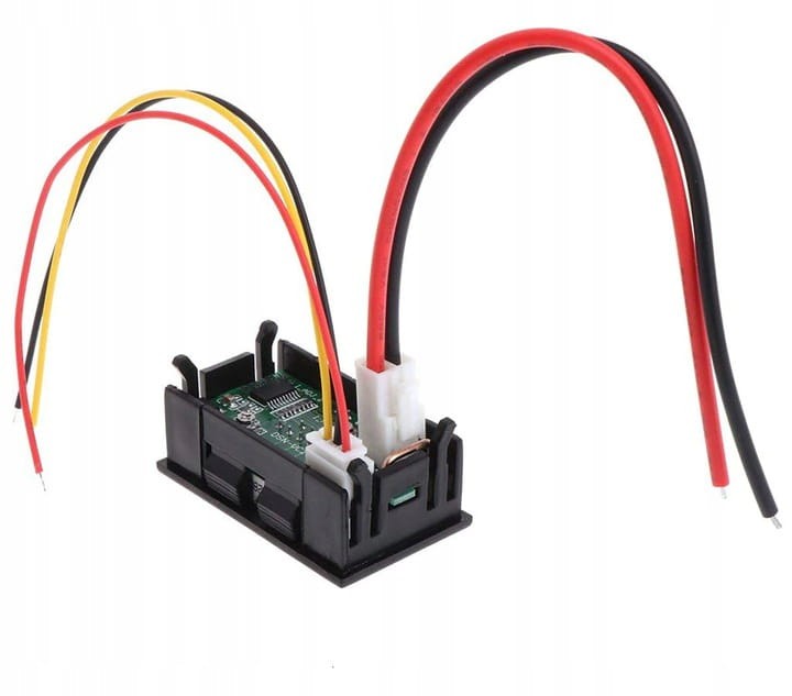 Moduł panelowy 2w1 woltomierz 100V + amperomierz 10A