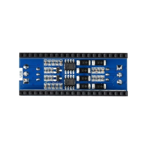 Dwu kanałowy moduł magistrali RS485 dla Raspberry Pi Pico