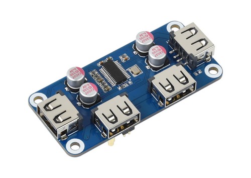 Rozbočovač USB pro Raspberry Pi 4x porty USB 2.0