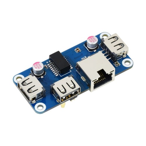 Moduł HUB Ethernet/USB dla Raspberry Pi