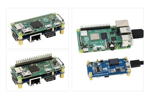 Moduł HUB Ethernet/USB dla Raspberry Pi