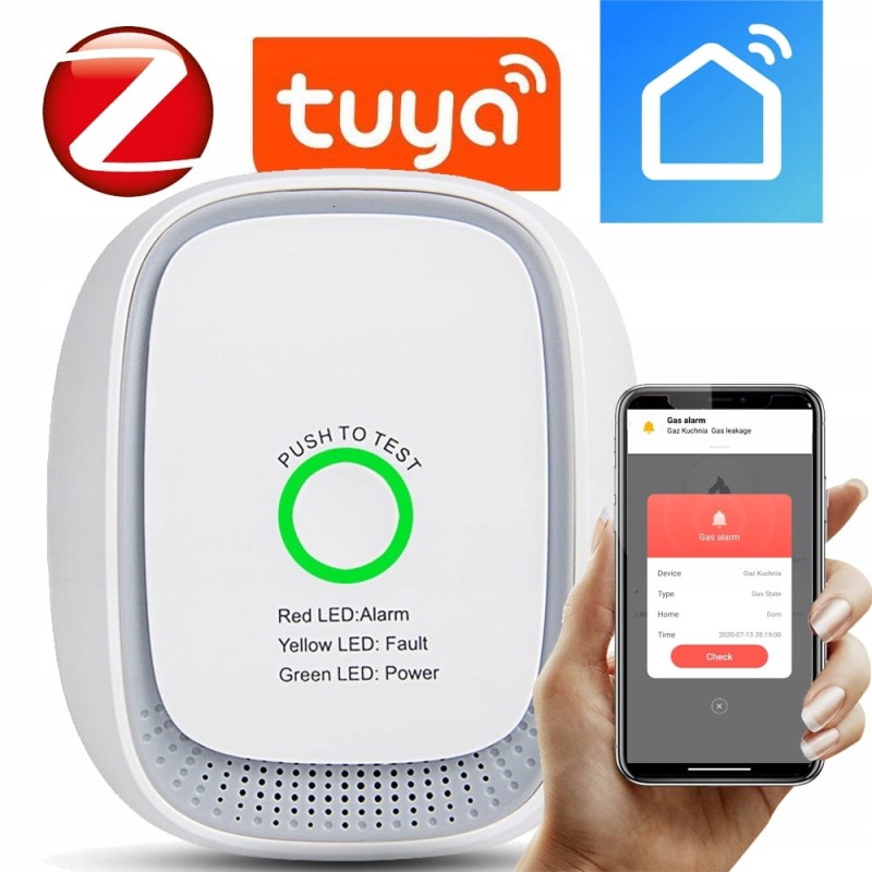 Bezprzewodowy czujnik gazu ZigBee