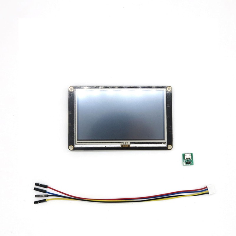Wyświetlacz Nextion Enhanced 4.3" 480x272 NX4827K043 rezystancyjny panel dotykowy