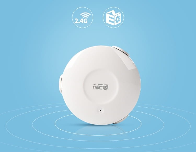 Bezprzewodowy czujnik zalania wodą NEO ZigBee