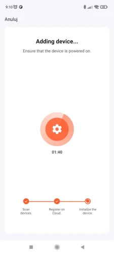 Smart czujnik poziomu jasności Wi-Fi Tuya