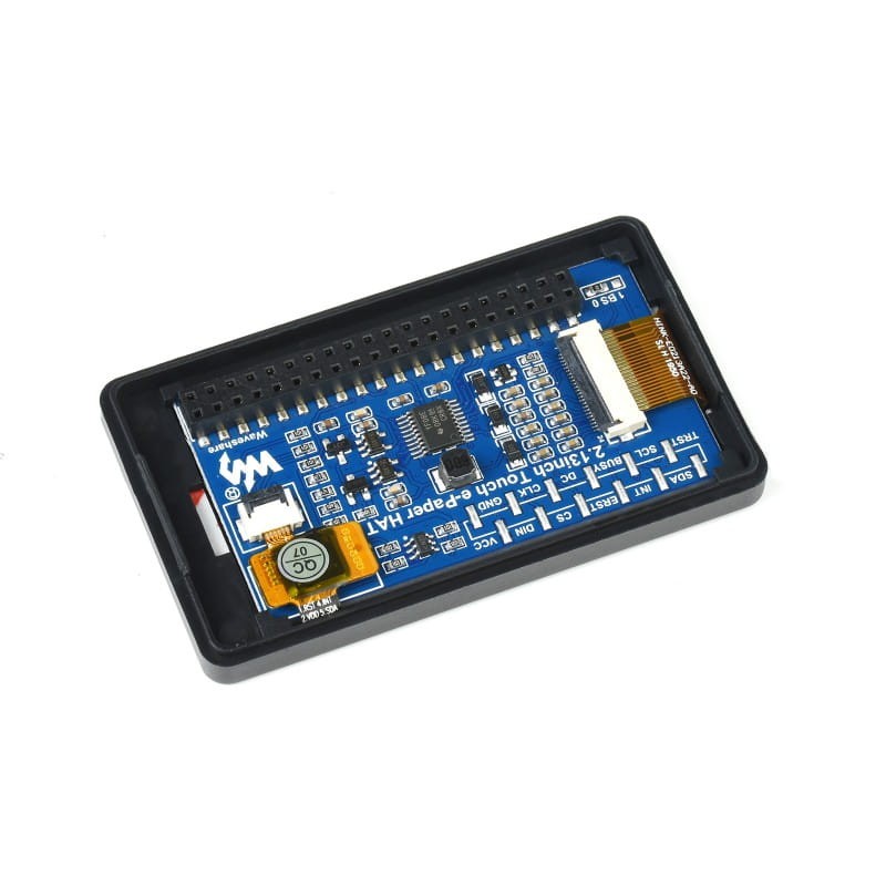 Moduł wyświetlacza 2.13 cala e-paper 250 × 122 w obudowie ABS dla Raspberry Pi Zero