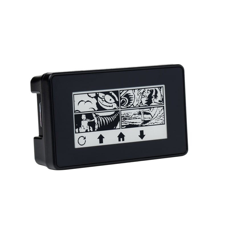 Moduł wyświetlacza 2.13 cala e-paper 250 × 122 w obudowie ABS dla Raspberry Pi Zero