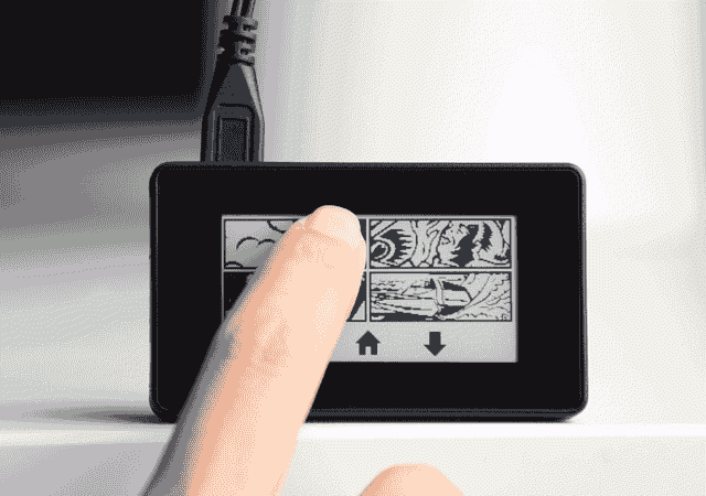 Moduł wyświetlacza 2.13 cala e-paper 250 × 122 w obudowie ABS dla Raspberry Pi Zero