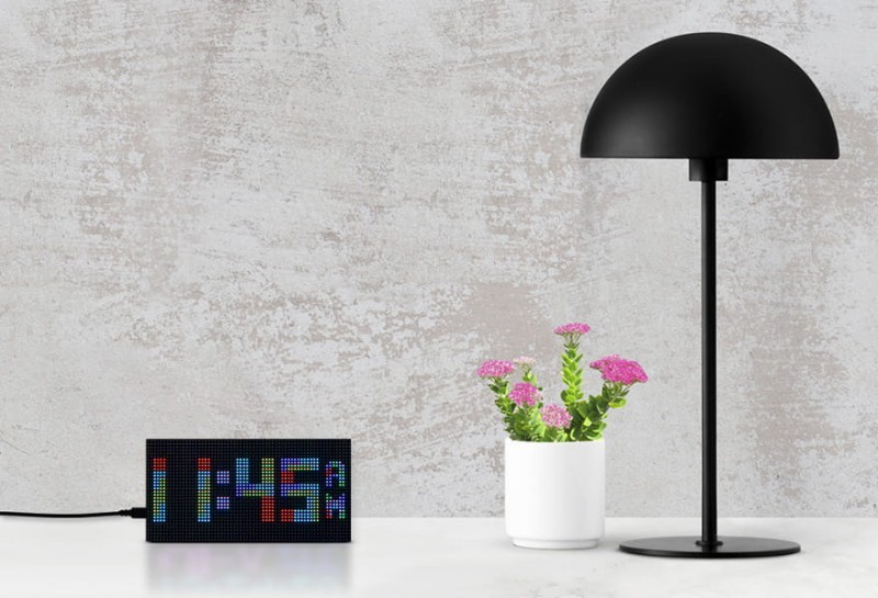 Cyfrowy zegar RGB  64×32 dokładny RTC dla Raspberry Pi Pico