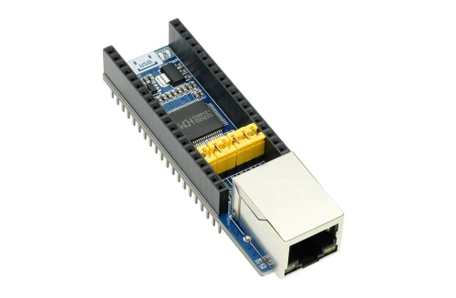 Konwerter Ethernet na UART dwukanałowy dla Raspberry Pi Pico