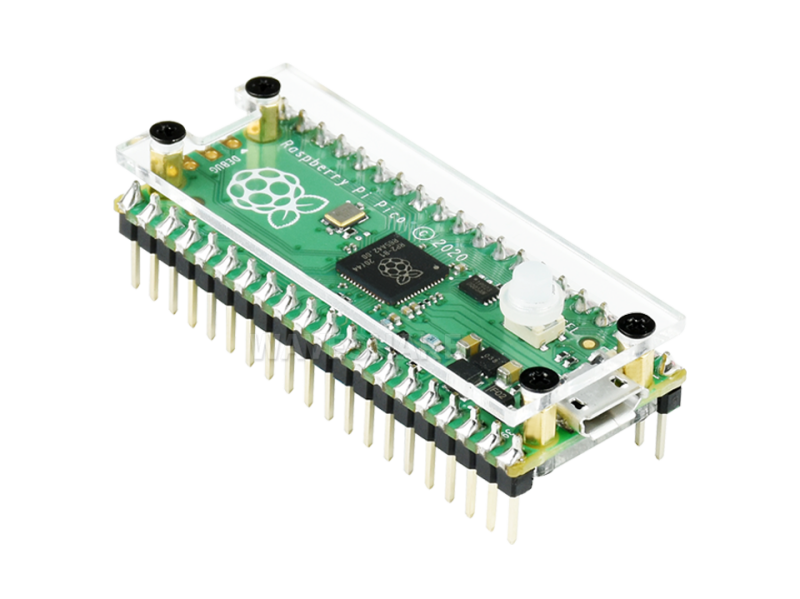 Przezroczysta akrylowa obudowa ochronna dla Raspberry Pi Pico