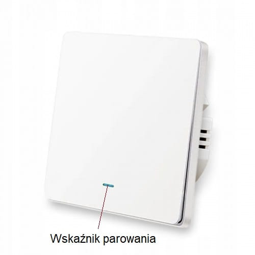 Inteligentny włącznik światła 1obwodowy dla Tuya/eWeLink bez linii N