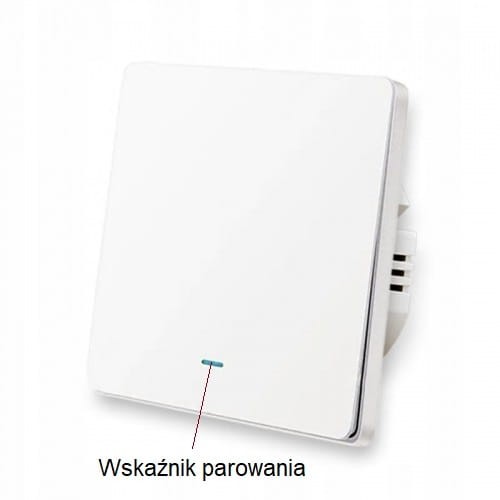 Inteligentny włącznik światła 1obwodowy dla Tuya/eWeLink bez linii N