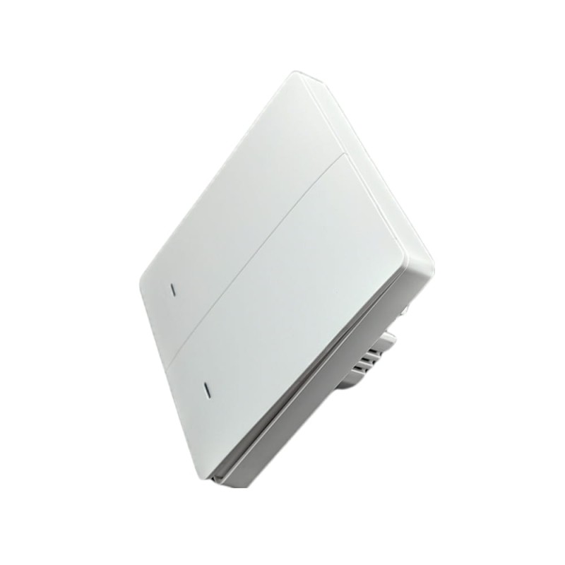 Inteligentny włącznik światła dwu-obwodowy dla Tuya/eWeLink bez linii N