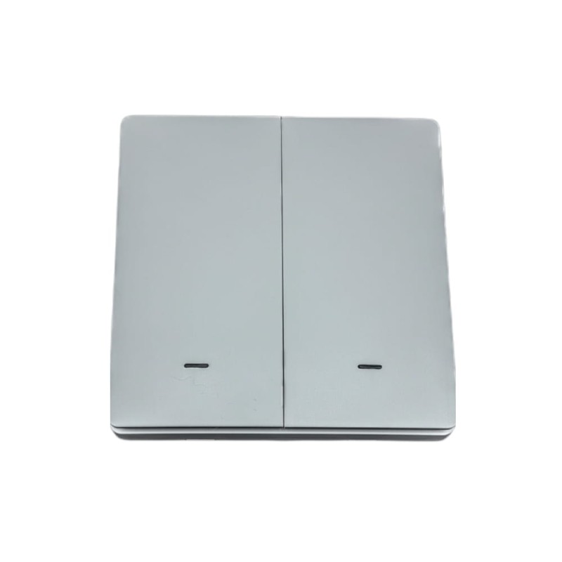 Inteligentny włącznik światła dwu-obwodowy dla Tuya/eWeLink bez linii N