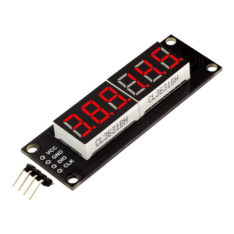 6-cyfrowy 7-segmentowy 46x14mm moduł wyświetlacza dla Arduino