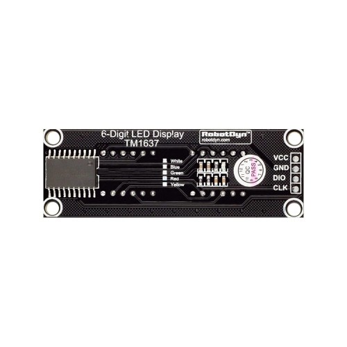 6-cyfrowy 7-segmentowy 46x14mm moduł wyświetlacza dla Arduino