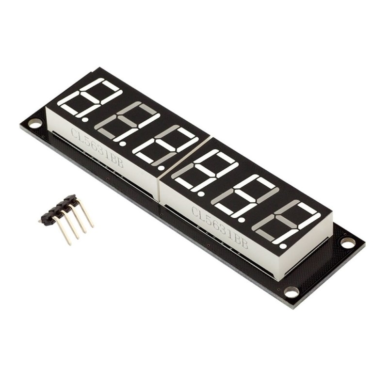 6-cyfrowy 7-segmentowy 76x19mm moduł wyświetlacza dla Arduino