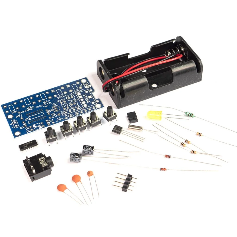 Odbiornik radiowy FM stereo DIY Zestaw elektroniczny 76 MHz-108 MHz