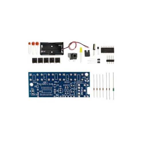 Odbiornik radiowy FM stereo DIY Zestaw elektroniczny 76 MHz-108 MHz