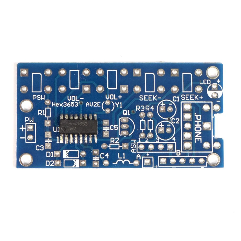 Odbiornik radiowy FM stereo DIY Zestaw elektroniczny 76 MHz-108 MHz