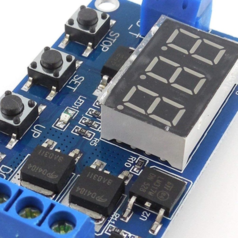 Moduł przełącznika tranzystorowego z regulowanym opóźnieniem - 15A/36V