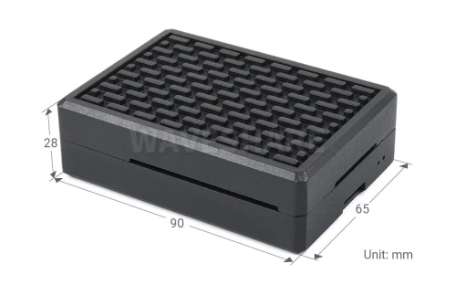 Aluminiowa obudowa radiator do Raspberry Pi 4