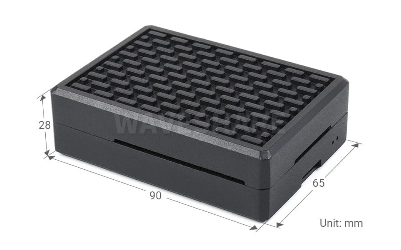 Aluminiowa obudowa radiator do Raspberry Pi 4