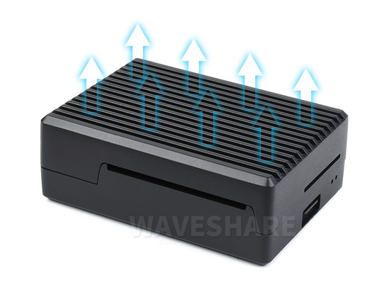 Aluminiowa obudowa radiator do Raspberry Pi 4