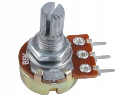 Potencjometr obrotowy liniowy 5K ohm