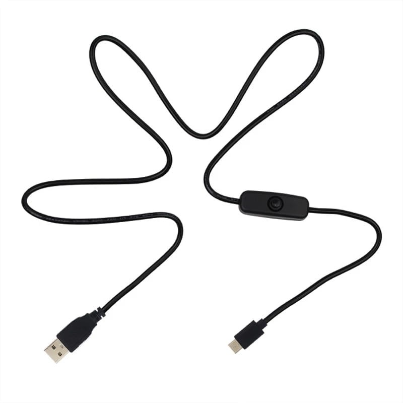 Przewód zasilający USB-C z włącznikiem 1m