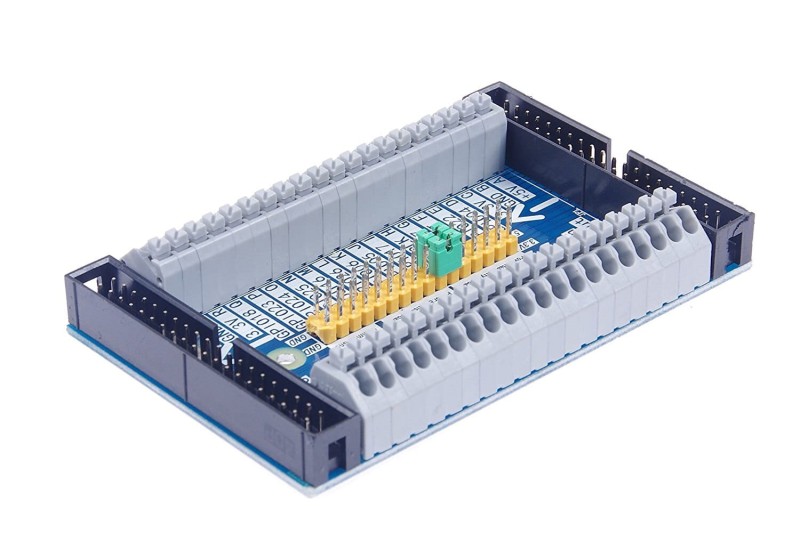 Ekspander kaskadowy wyprowadzeń GPIO dla Raspberry Pi 3/2/B+ z szybkozłączami