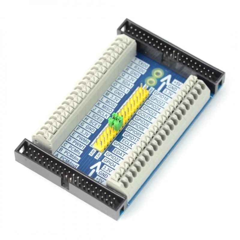 Ekspander kaskadowy wyprowadzeń GPIO dla Raspberry Pi 3/2/B+ z szybkozłączami