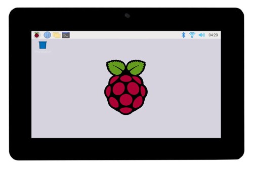 Moduł wyświetlacza 8" dotykowy pojemnościowy dla Raspberry Pi, DSI, 800×480