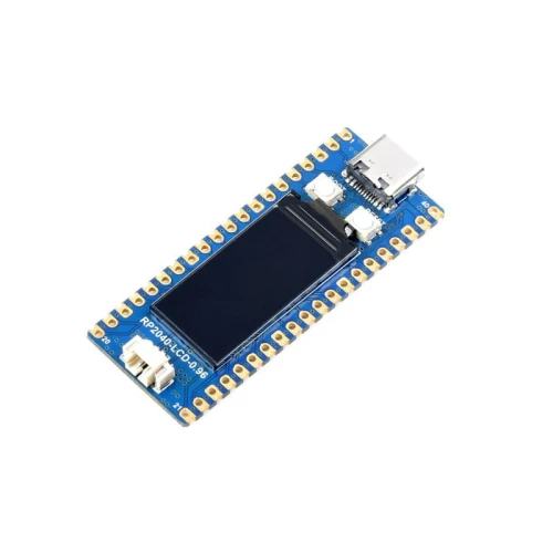 Moduł mikrokontrolera RP2040 z wyświetlaczem LCD 0.96"