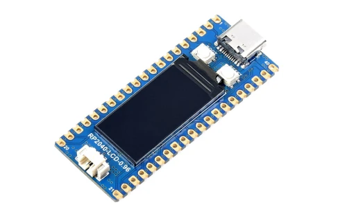 Moduł mikrokontrolera RP2040 z wyświetlaczem LCD 0.96"