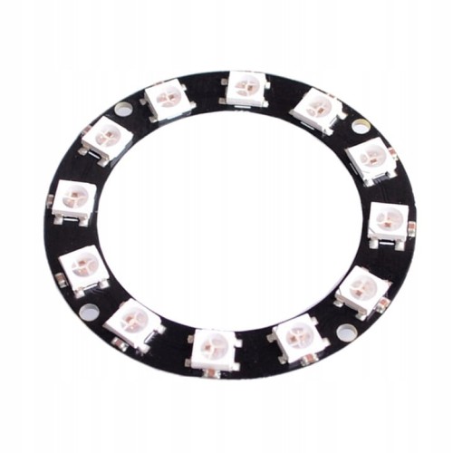 Pierścień LED RGB WS2812B 5050 x 12 diod - 50 mm