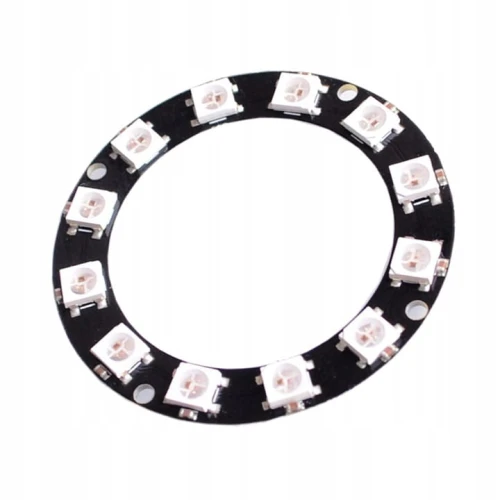 Pierścień LED RGB WS2812B 5050 x 12 diod - 50 mm