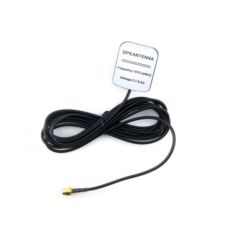 Antena GPS 1575,42MHz z złączem SMA i adapterem IPX